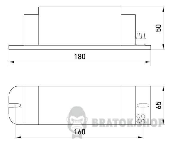 Електромагнітний баласт e.ballast.hpl.mhl.400, для ртутних і металогалогенових ламп 400 Вт l0440004 у Києві