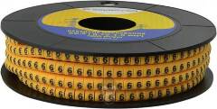 Маркування EC-0 0,75-1,5 кв.мм2 "6"