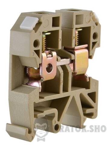 Клемник гвинтовий 57A АСКО-Укрем 10/35 жовтий A0130010017