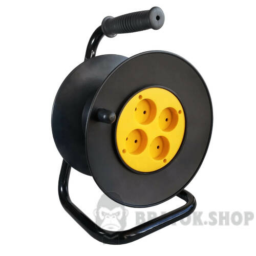 Котушка для подовжувача на 4 розетки (20-30м) без заземлення SVITTEX SV-027