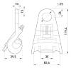 Подвесной зажим ehclamp.pro.1a.25.120, 25-120 кв.мм, тип А p026001 в Киеве