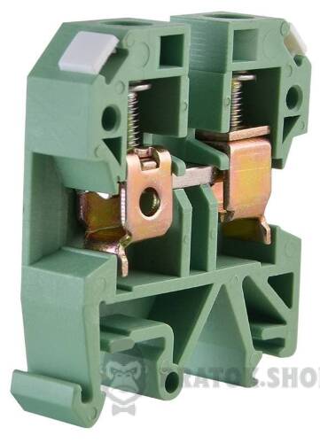 Клемник гвинтовий 57A АСКО-Укрем 10/35 зелений A0130010016