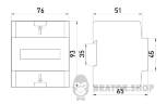 Счетчик трехфазный e.control.w05 10(100)А электронный класс 1.0 (некомер) i0310032 в Киеве