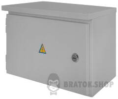 Корпус e.mbox.stand.n.15.z металлический, под 15мод., герметичный IP54, навесной, с замком