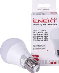 Лампа светодиодная e.LED.lamp.A60.E27.10.4000, 10Вт, 4000К