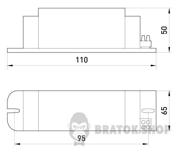 Електромагнітний баласт e.ballast.hpl.125, для ртутних ламп 125 Вт l0440002 у Києві
