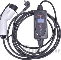 Переносна зарядна станція e.charge.portable.T1-SCHUKO.1L3 230В, 6-16А, роз'єм: SCHUKO/Т1, довжина:1м/4м