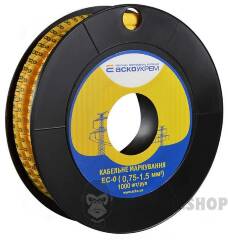 Маркування EC-0 0,75-1,5 кв.мм2 "8"