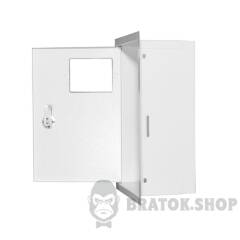 ЯУР-1В-12Э эк., 1-ф. электронный счетчик, 12 мод., встраиваемый IP31 250*355*100