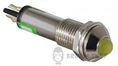 Сигнальна арматура AD22B-8 жовта 24V AC/DC