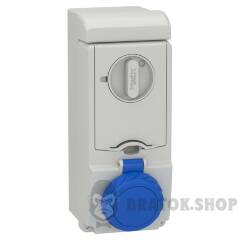 РАЗ. UNIKA ИЗ РАЗЪЕДН. 16A 2P-E 250В IP65