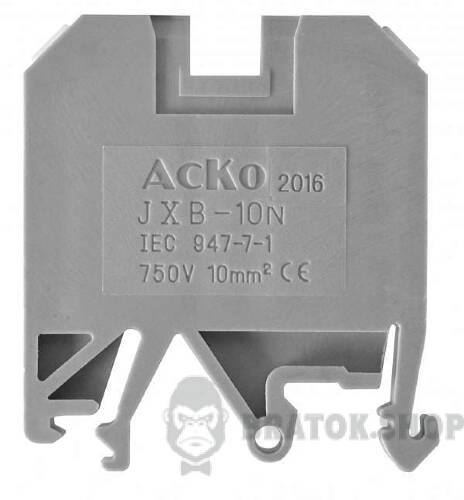 Клемник гвинтовий 57A АСКО-Укрем 10/35 сірий A0130010004 у Сумах