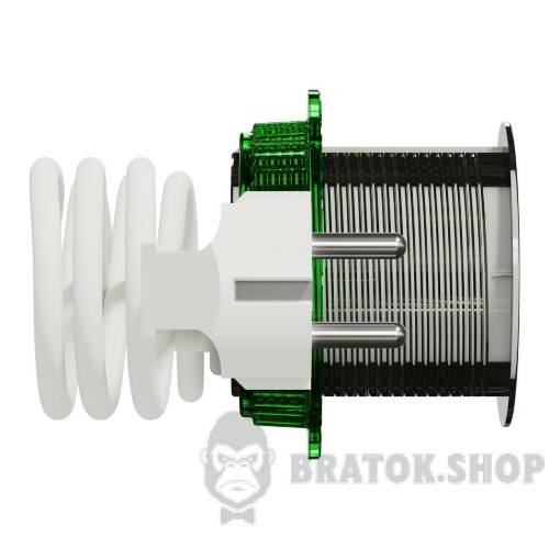 Unica system+, Настільний блок XS, 1 розетка Schuko, 2 метровий кабель, білий INS44000