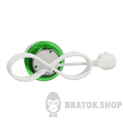 Unica system+, Настільний блок XS, 1 розетка Schuko, 2 метровий кабель, білий INS44000