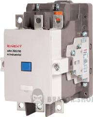 Контактор e.industrial.ukc.150.110, 150А, 110В, 1no+1nc