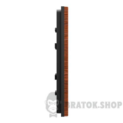 Рамка 1-постова Unica Deco Material, теракотовий NU600271
