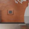 Рамка 1-постова Unica Deco Material, теракотовий NU600271
