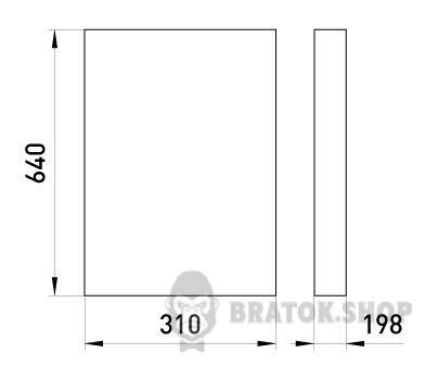 Ящик ЯПРП-250А, рубильник опрокидывающий BP32-35B71250 IP31 s0101009 в Киеве