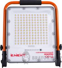 Прожектор світлодіодний акумуляторний e.LED.flood.stand.emerg.20