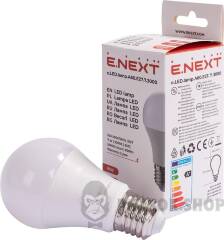 Лампа светодиодная e.LED.lamp.A60.E27.7.3000, 7Вт, 3000К