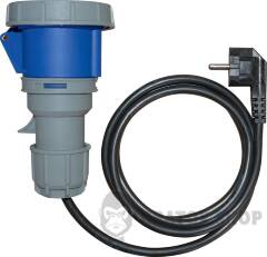 Переносна зарядна станція e.charge.portable.T2-CEE.1L7 230В, 6-32А, роз'єм: СEЕ/Т2, довжина:1м/4м
