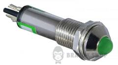 Сигнальна арматура AD22B-8 зелена 24V AC/DC
