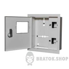 ЯУР-1В-4 эк., 1-ф. лічильник, 4 мод., IP31, що вбудовується, 250*250*135