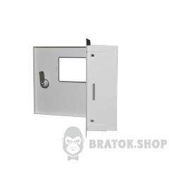 ЯУР-1В-4 эк., 1-ф. лічильник, 4 мод., IP31, що вбудовується, 250*250*135