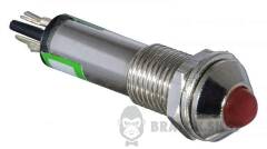Сигнальна арматура AD22B-8 червона 24V AC/DC