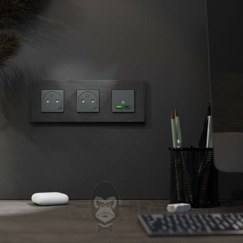 Рамка 3-постова Unica Deco Material, камінь NU600677 в Киеве