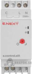 Реле сутінкове e.control.s01 з зовнішнім датчиком E.NEXT