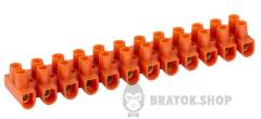 Клемна колодка ділима, 12груп e.tc.stand.12.2.5.orange, 2 А, помаранчева