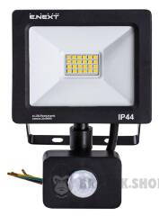 Прожектор світлодіодний з датчиком руху e.LED.flood.stand.sensor.20.6000, 20Вт, 6000К