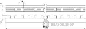 Шина з'єднувальна e.bc.stand.3.100, 3п., 100 А s017006 у Сумах