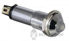 Сигнальна арматура AD22B-8 біла 220V AC