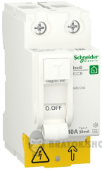 Автомат ПЗВ 2P 40А 30mА A Schneider Electric Resi9 (R9R61240)