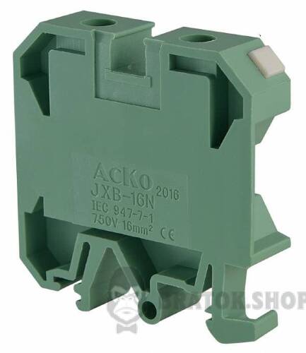 Клемник гвинтовий 76A АСКО-Укрем 16/35 зелений A0130010018