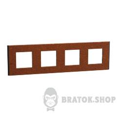 Рамка 4-постова Unica Deco Material, теракотовий