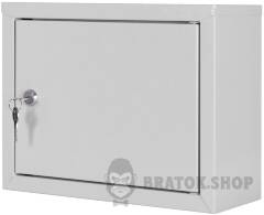 Корпус металевий e.mbox.pro.n.12 IP31 навісний на 12 модулів