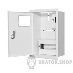 ЯУР-1В-12 эк., 1-ф. счетчик, 12 мод., встраиваемый IP31 250*355*135