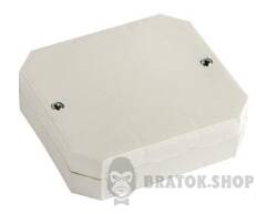 Коробка распределительная e.db.stand.r4.85x85x35K с клеммником, 85х85х35 мм, IP 44, Р 4, наружная