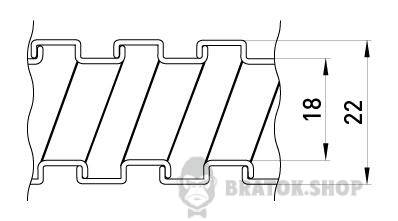 Металорукав e.met.sleeve.stand.sldx.18 оцинкований, сухий (50м) s032022 у Сумах
