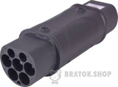 Перехідник e.charge.adapter.T2-GBT-1 із Т2 на GBT, моноліт, 32А, 1 фаза