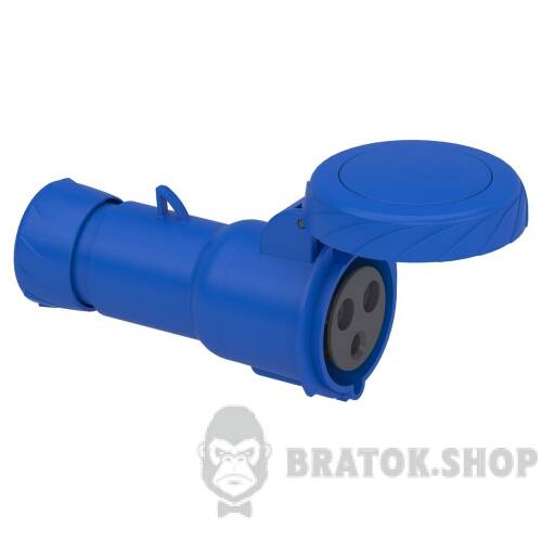 КАБ.РОЗЕТКА, ШВИД.32А 2P+E IP67 250В PKY32M723 в Киеве