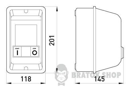 Электромагнитный пускатель e.industrial.ukq.50mb.230v, 50А, 230В i0100018 в Киеве