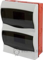 Корпус пластиковий 16-модульний e.plbox.stand.w.16mU, що вбудовується Multusan