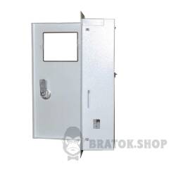 ЯУР-1В-8Э эк., 1-ф. электронный счетчик, 8 мод., встраиваемый IP31 185*355*100