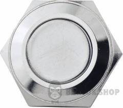 TY 16-211A Scr Кнопка металева пласка, (гвинтове з'єднання), 1NO.