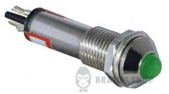 Сигнальна арматура AD22B-8 зелена 220V AC
