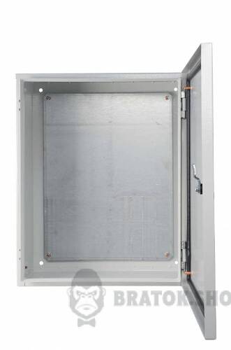 Щит монтажный металевий 50x40x20 ЩМП IP54 УСКО-Укрем UBox A0260020019 зовнішній